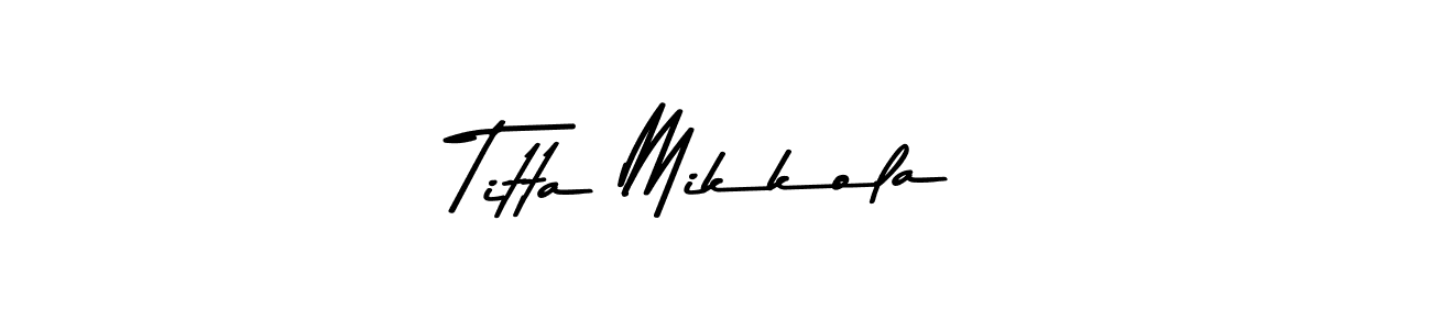 See photos of Titta Mikkola official signature by Spectra . Check more albums & portfolios. Read reviews & check more about Asem Kandis PERSONAL USE font. Titta Mikkola signature style 9 images and pictures png