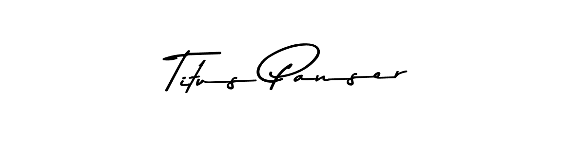 Once you've used our free online signature maker to create your best signature Asem Kandis PERSONAL USE style, it's time to enjoy all of the benefits that Titus Panser name signing documents. Titus Panser signature style 9 images and pictures png