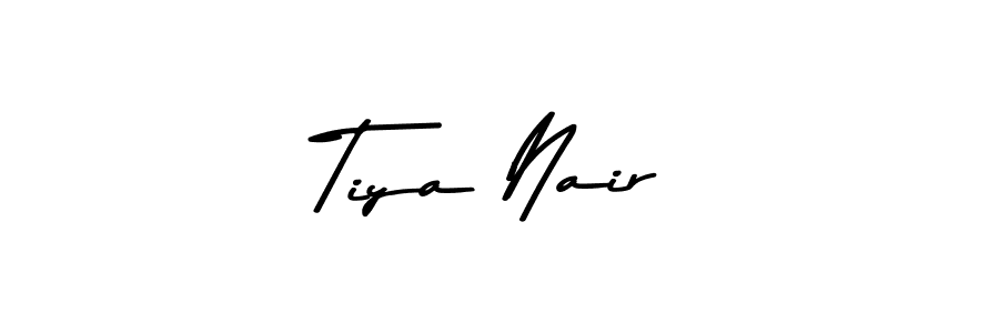 You can use this online signature creator to create a handwritten signature for the name Tiya Nair. This is the best online autograph maker. Tiya Nair signature style 9 images and pictures png