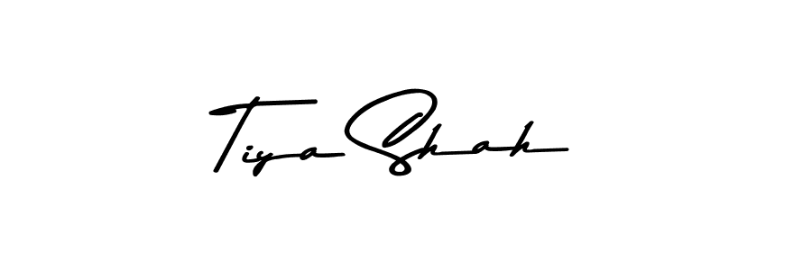 How to Draw Tiya Shah signature style? Asem Kandis PERSONAL USE is a latest design signature styles for name Tiya Shah. Tiya Shah signature style 9 images and pictures png