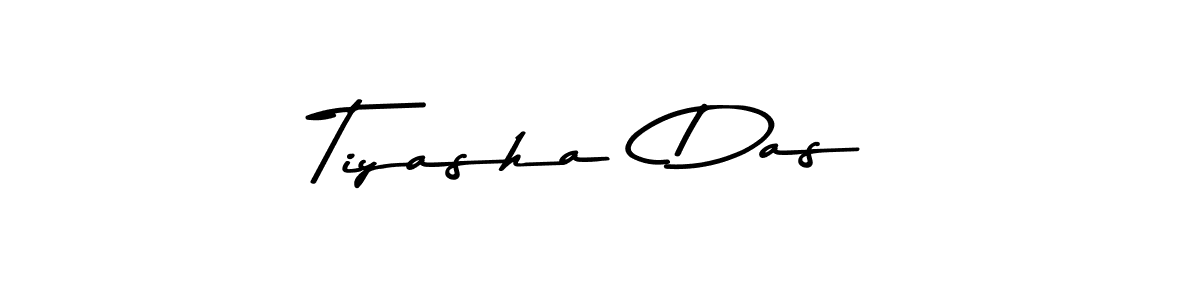 The best way (Asem Kandis PERSONAL USE) to make a short signature is to pick only two or three words in your name. The name Tiyasha  Das include a total of six letters. For converting this name. Tiyasha  Das signature style 9 images and pictures png