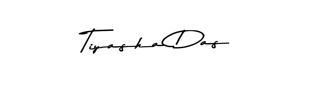 You should practise on your own different ways (Asem Kandis PERSONAL USE) to write your name (Tiyasha Das) in signature. don't let someone else do it for you. Tiyasha Das signature style 9 images and pictures png