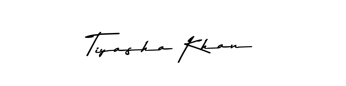 It looks lik you need a new signature style for name Tiyasha Khan. Design unique handwritten (Asem Kandis PERSONAL USE) signature with our free signature maker in just a few clicks. Tiyasha Khan signature style 9 images and pictures png