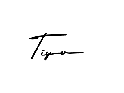 Use a signature maker to create a handwritten signature online. With this signature software, you can design (Asem Kandis PERSONAL USE) your own signature for name Tiyu. Tiyu signature style 9 images and pictures png