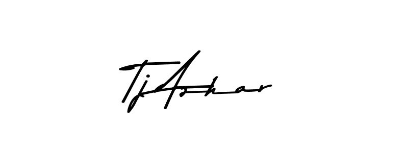 You should practise on your own different ways (Asem Kandis PERSONAL USE) to write your name (Tj Azhar) in signature. don't let someone else do it for you. Tj Azhar signature style 9 images and pictures png