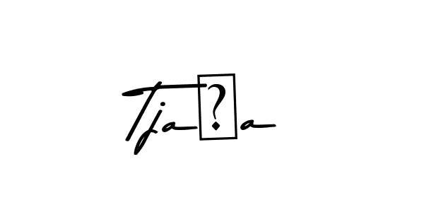 The best way (Asem Kandis PERSONAL USE) to make a short signature is to pick only two or three words in your name. The name Tjaša include a total of six letters. For converting this name. Tjaša signature style 9 images and pictures png