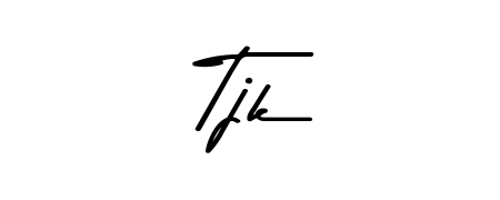 Also we have Tjk name is the best signature style. Create professional handwritten signature collection using Asem Kandis PERSONAL USE autograph style. Tjk signature style 9 images and pictures png