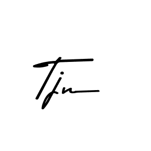 Use a signature maker to create a handwritten signature online. With this signature software, you can design (Asem Kandis PERSONAL USE) your own signature for name Tjn. Tjn signature style 9 images and pictures png