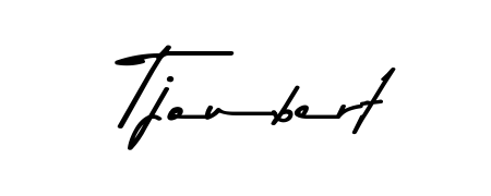 Try this chic Tjoubert handwritten sign style. Using Asem Kandis PERSONAL USE font elements, it gives your name a sleek, memorable identity. Tjoubert signature style 9 images and pictures png