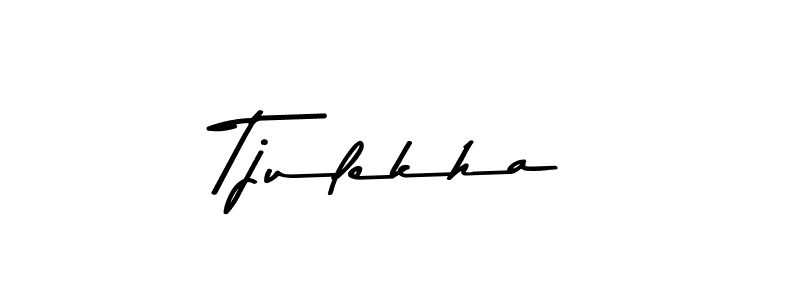It looks lik you need a new signature style for name Tjulekha. Design unique handwritten (Asem Kandis PERSONAL USE) signature with our free signature maker in just a few clicks. Tjulekha signature style 9 images and pictures png
