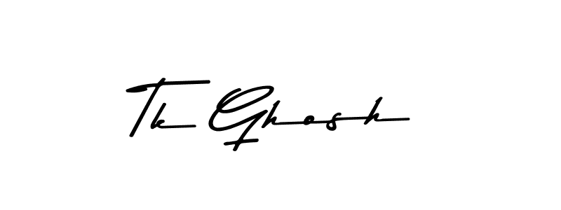 You should practise on your own different ways (Asem Kandis PERSONAL USE) to write your name (Tk Ghosh) in signature. don't let someone else do it for you. Tk Ghosh signature style 9 images and pictures png