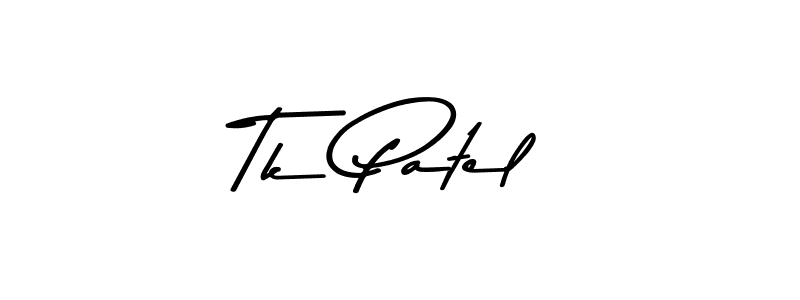 if you are searching for the best signature style for your name Tk Patel. so please give up your signature search. here we have designed multiple signature styles  using Asem Kandis PERSONAL USE. Tk Patel signature style 9 images and pictures png