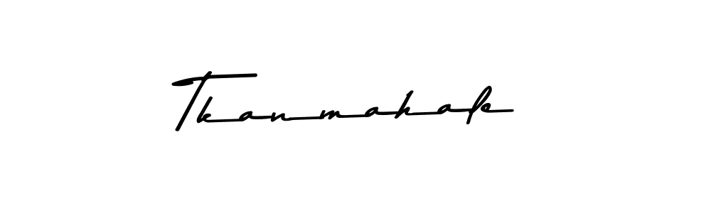 How to Draw Tkanmahale signature style? Asem Kandis PERSONAL USE is a latest design signature styles for name Tkanmahale. Tkanmahale signature style 9 images and pictures png
