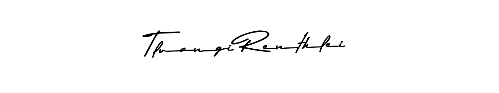 You should practise on your own different ways (Asem Kandis PERSONAL USE) to write your name (Tluangi Renthlei) in signature. don't let someone else do it for you. Tluangi Renthlei signature style 9 images and pictures png