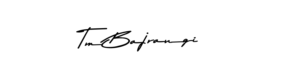 It looks lik you need a new signature style for name Tm Bajrangi. Design unique handwritten (Asem Kandis PERSONAL USE) signature with our free signature maker in just a few clicks. Tm Bajrangi signature style 9 images and pictures png