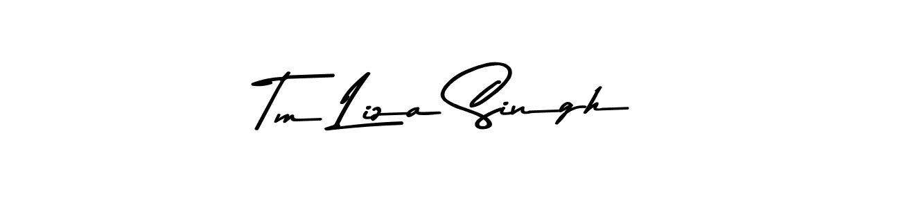 Once you've used our free online signature maker to create your best signature Asem Kandis PERSONAL USE style, it's time to enjoy all of the benefits that Tm Liza Singh name signing documents. Tm Liza Singh signature style 9 images and pictures png