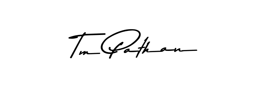 The best way (Asem Kandis PERSONAL USE) to make a short signature is to pick only two or three words in your name. The name Tm Pathan include a total of six letters. For converting this name. Tm Pathan signature style 9 images and pictures png