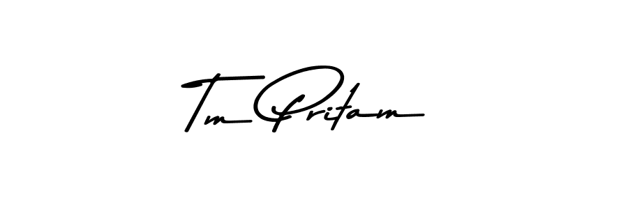 if you are searching for the best signature style for your name Tm Pritam. so please give up your signature search. here we have designed multiple signature styles  using Asem Kandis PERSONAL USE. Tm Pritam signature style 9 images and pictures png
