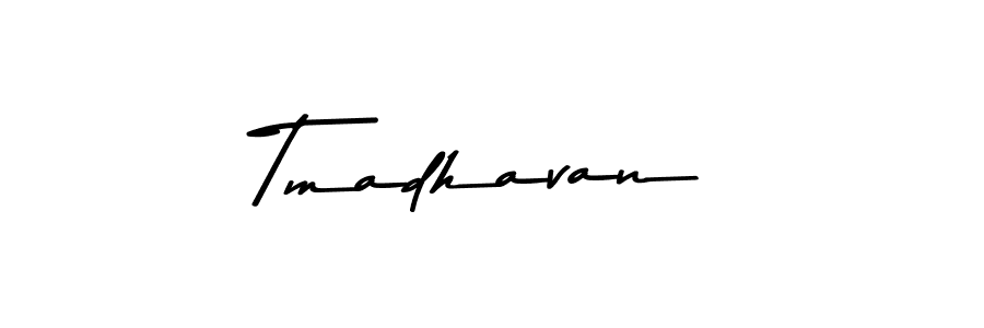 You should practise on your own different ways (Asem Kandis PERSONAL USE) to write your name (Tmadhavan) in signature. don't let someone else do it for you. Tmadhavan signature style 9 images and pictures png