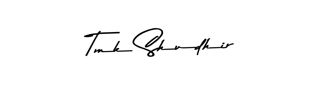 It looks lik you need a new signature style for name Tmk Shudhir. Design unique handwritten (Asem Kandis PERSONAL USE) signature with our free signature maker in just a few clicks. Tmk Shudhir signature style 9 images and pictures png