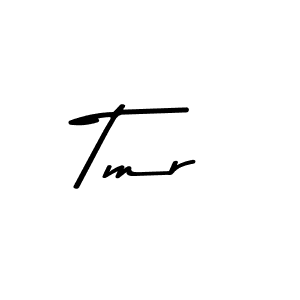 How to make Tmr name signature. Use Asem Kandis PERSONAL USE style for creating short signs online. This is the latest handwritten sign. Tmr signature style 9 images and pictures png