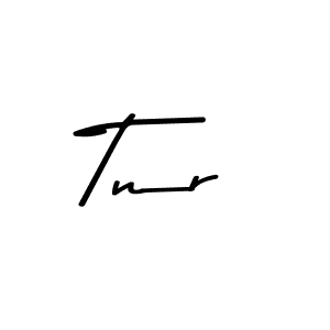 Use a signature maker to create a handwritten signature online. With this signature software, you can design (Asem Kandis PERSONAL USE) your own signature for name Tnr. Tnr signature style 9 images and pictures png