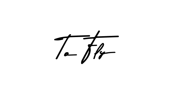 Asem Kandis PERSONAL USE is a professional signature style that is perfect for those who want to add a touch of class to their signature. It is also a great choice for those who want to make their signature more unique. Get To Fly name to fancy signature for free. To Fly signature style 9 images and pictures png