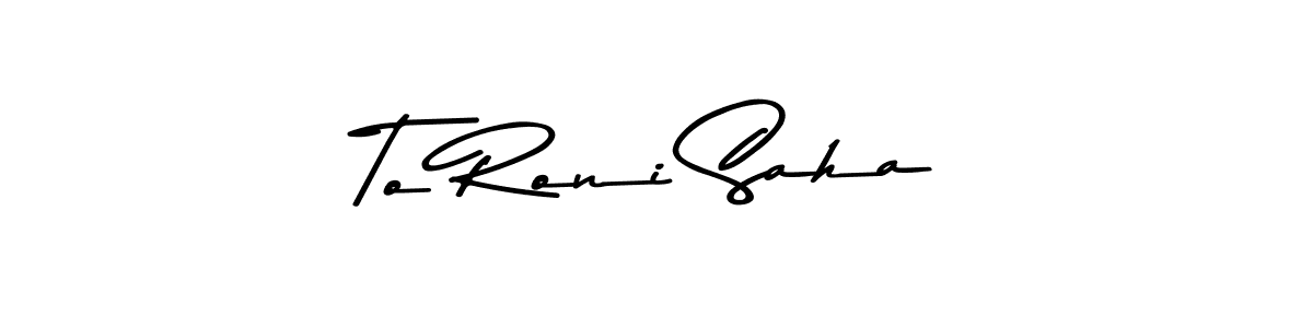 You can use this online signature creator to create a handwritten signature for the name To Roni Saha. This is the best online autograph maker. To Roni Saha signature style 9 images and pictures png