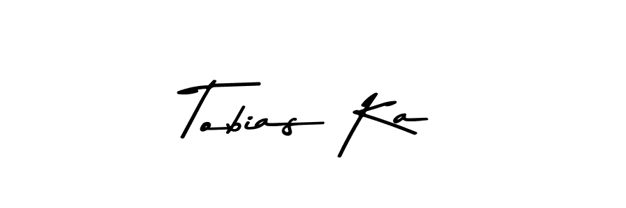 The best way (Asem Kandis PERSONAL USE) to make a short signature is to pick only two or three words in your name. The name Tobias Ka include a total of six letters. For converting this name. Tobias Ka signature style 9 images and pictures png
