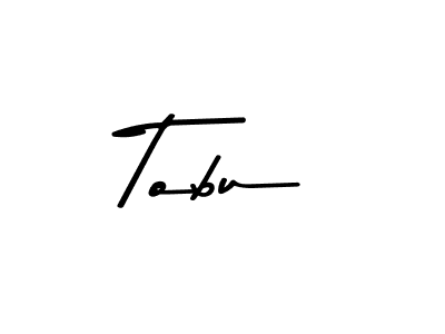 Design your own signature with our free online signature maker. With this signature software, you can create a handwritten (Asem Kandis PERSONAL USE) signature for name Tobu. Tobu signature style 9 images and pictures png