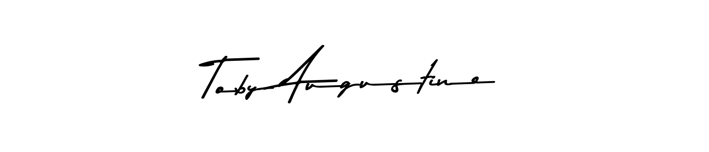 Also we have Toby Augustine name is the best signature style. Create professional handwritten signature collection using Asem Kandis PERSONAL USE autograph style. Toby Augustine signature style 9 images and pictures png