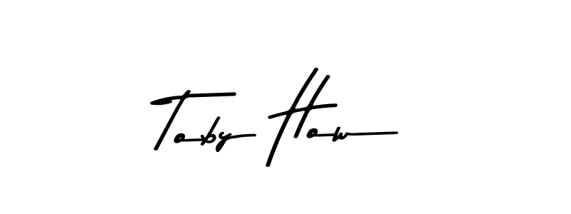 Asem Kandis PERSONAL USE is a professional signature style that is perfect for those who want to add a touch of class to their signature. It is also a great choice for those who want to make their signature more unique. Get Toby How name to fancy signature for free. Toby How signature style 9 images and pictures png