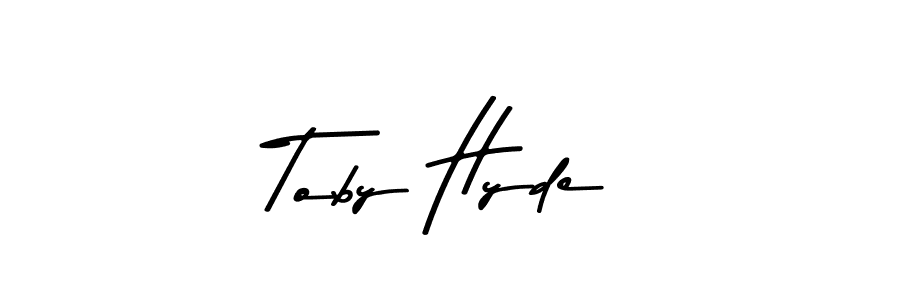 Here are the top 10 professional signature styles for the name Toby Hyde. These are the best autograph styles you can use for your name. Toby Hyde signature style 9 images and pictures png