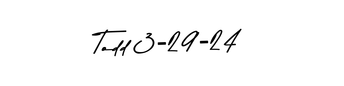 Best and Professional Signature Style for Todd 3-29-24. Asem Kandis PERSONAL USE Best Signature Style Collection. Todd 3-29-24 signature style 9 images and pictures png