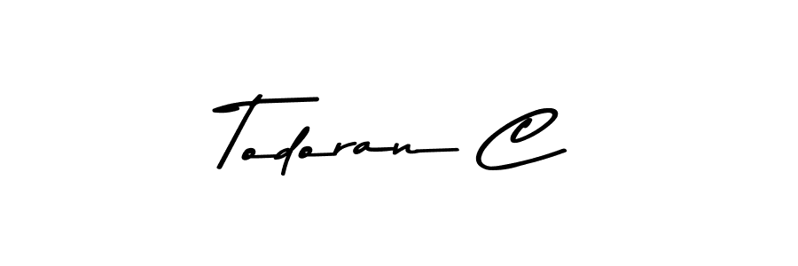 This is the best signature style for the Todoran C name. Also you like these signature font (Asem Kandis PERSONAL USE). Mix name signature. Todoran C signature style 9 images and pictures png