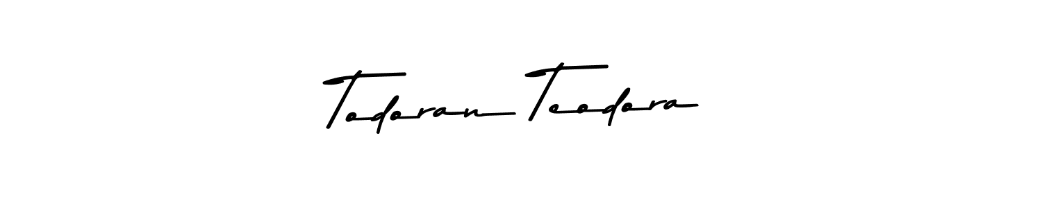 Asem Kandis PERSONAL USE is a professional signature style that is perfect for those who want to add a touch of class to their signature. It is also a great choice for those who want to make their signature more unique. Get Todoran Teodora name to fancy signature for free. Todoran Teodora signature style 9 images and pictures png