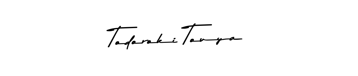 How to make Todoroki Touya signature? Asem Kandis PERSONAL USE is a professional autograph style. Create handwritten signature for Todoroki Touya name. Todoroki Touya signature style 9 images and pictures png