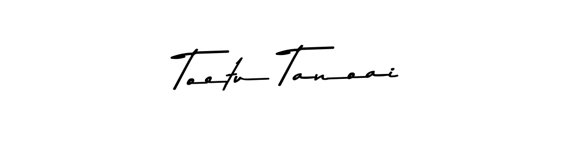 Asem Kandis PERSONAL USE is a professional signature style that is perfect for those who want to add a touch of class to their signature. It is also a great choice for those who want to make their signature more unique. Get Toetu Tanoai name to fancy signature for free. Toetu Tanoai signature style 9 images and pictures png