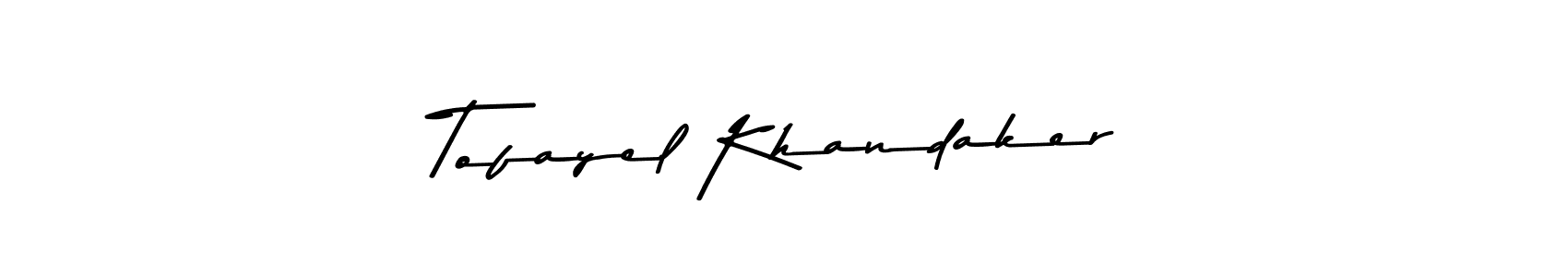 Make a short Tofayel Khandaker signature style. Manage your documents anywhere anytime using Asem Kandis PERSONAL USE. Create and add eSignatures, submit forms, share and send files easily. Tofayel Khandaker signature style 9 images and pictures png