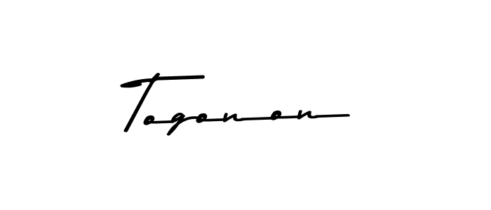How to Draw Togonon signature style? Asem Kandis PERSONAL USE is a latest design signature styles for name Togonon. Togonon signature style 9 images and pictures png