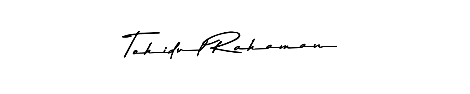 Tohidul Rahaman stylish signature style. Best Handwritten Sign (Asem Kandis PERSONAL USE) for my name. Handwritten Signature Collection Ideas for my name Tohidul Rahaman. Tohidul Rahaman signature style 9 images and pictures png