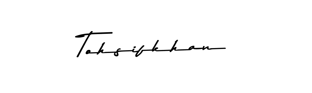 It looks lik you need a new signature style for name Tohsifkhan. Design unique handwritten (Asem Kandis PERSONAL USE) signature with our free signature maker in just a few clicks. Tohsifkhan signature style 9 images and pictures png