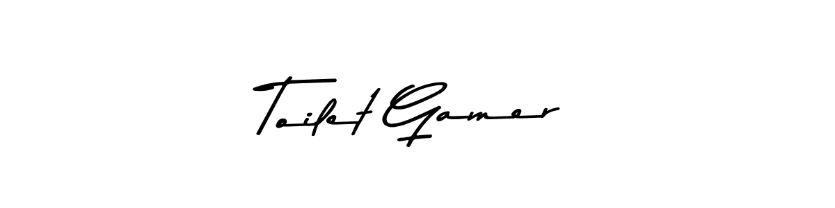 Check out images of Autograph of Toilet Gamer name. Actor Toilet Gamer Signature Style. Asem Kandis PERSONAL USE is a professional sign style online. Toilet Gamer signature style 9 images and pictures png