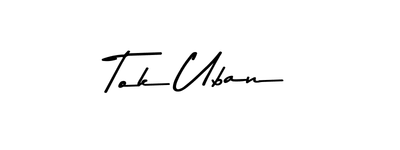 Make a short Tok Uban signature style. Manage your documents anywhere anytime using Asem Kandis PERSONAL USE. Create and add eSignatures, submit forms, share and send files easily. Tok Uban signature style 9 images and pictures png