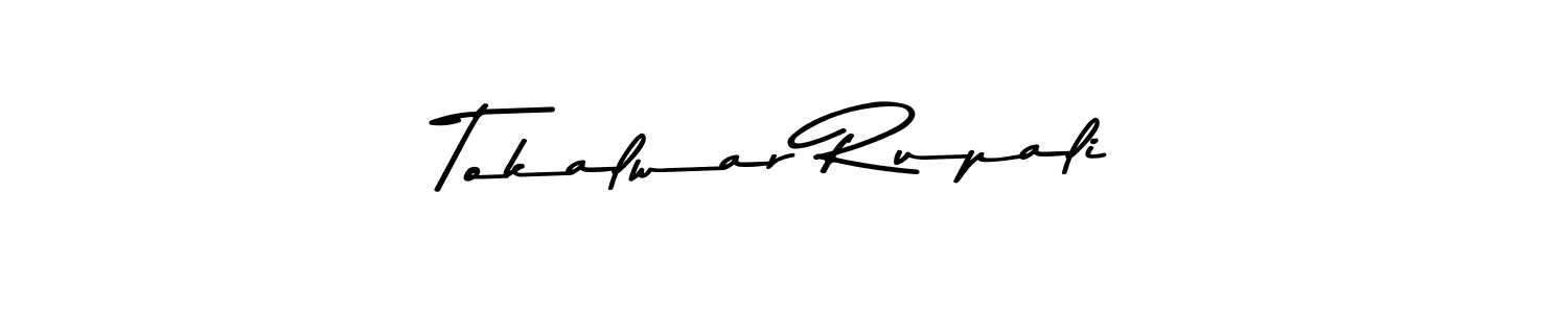 It looks lik you need a new signature style for name Tokalwar Rupali. Design unique handwritten (Asem Kandis PERSONAL USE) signature with our free signature maker in just a few clicks. Tokalwar Rupali signature style 9 images and pictures png
