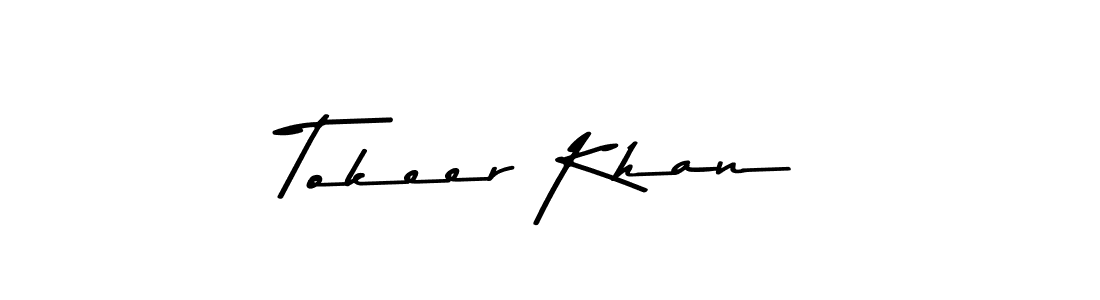 How to Draw Tokeer Khan signature style? Asem Kandis PERSONAL USE is a latest design signature styles for name Tokeer Khan. Tokeer Khan signature style 9 images and pictures png