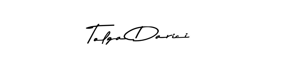 Use a signature maker to create a handwritten signature online. With this signature software, you can design (Asem Kandis PERSONAL USE) your own signature for name Tolga Darici. Tolga Darici signature style 9 images and pictures png