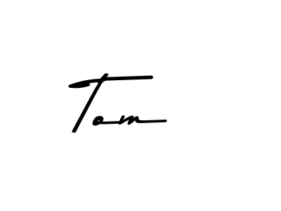 Make a beautiful signature design for name Tom . With this signature (Asem Kandis PERSONAL USE) style, you can create a handwritten signature for free. Tom  signature style 9 images and pictures png