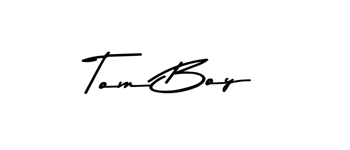 Asem Kandis PERSONAL USE is a professional signature style that is perfect for those who want to add a touch of class to their signature. It is also a great choice for those who want to make their signature more unique. Get Tom Boy name to fancy signature for free. Tom Boy signature style 9 images and pictures png