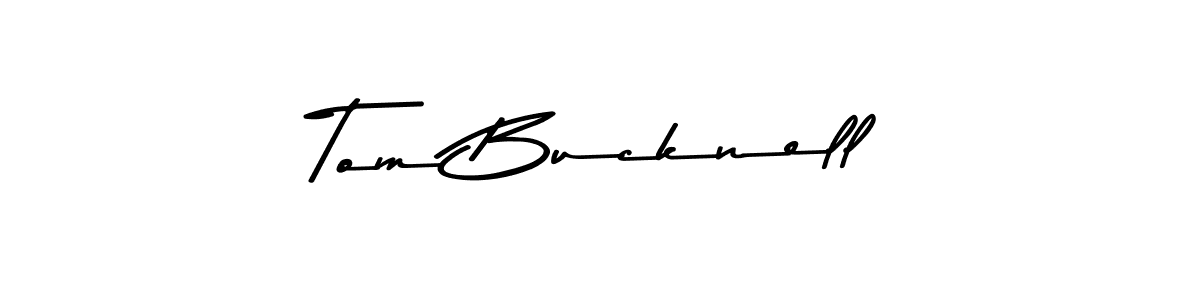 You should practise on your own different ways (Asem Kandis PERSONAL USE) to write your name (Tom Bucknell) in signature. don't let someone else do it for you. Tom Bucknell signature style 9 images and pictures png